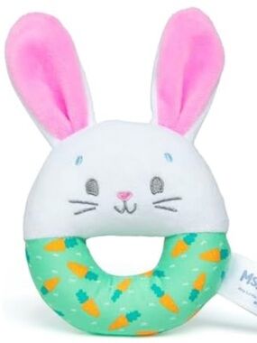 Ms. Rachel Hop Little Bunny Soft Rattle - NEW